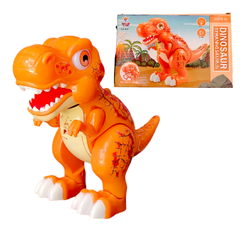 TIN 3361 DINOSAURIO C/ SONIDO, LUZ Y MOVIMIENTO 16cm alto