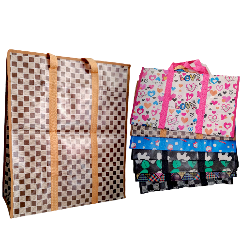 M D3184 BOLSA FAYUQUERA REFORZADA GRANDE 65x55x25cm