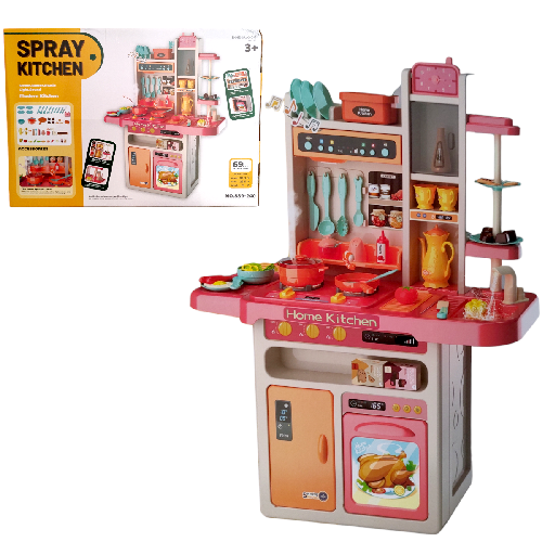 JAM 069 COCINA 69pzs 93.5*28.5*71 C/ SPRAY, AGUA, MUSICA Y LUZ