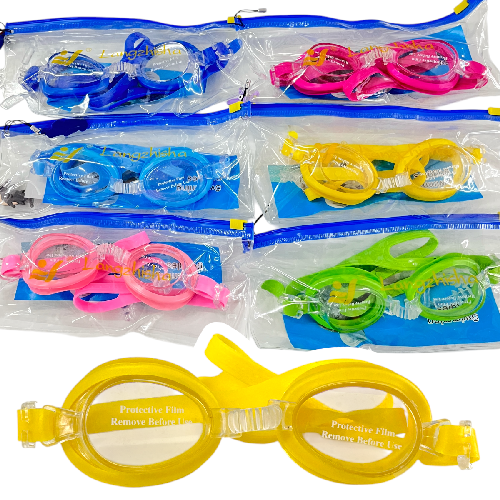 M 13931 GOOGLE NATACIÓN C/ TAPONES P/NIÑOS 16cm correa de 50cm