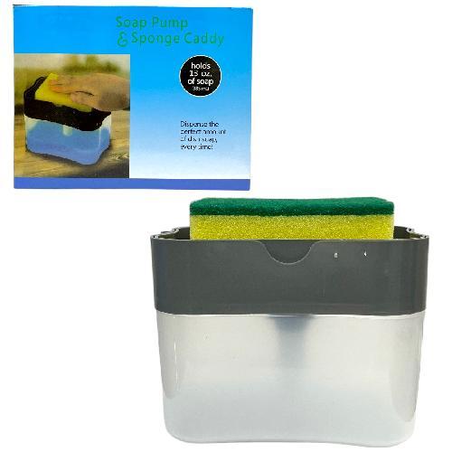 C C038 DISPENSADOR JABON CON ESTROPAJO 385ml