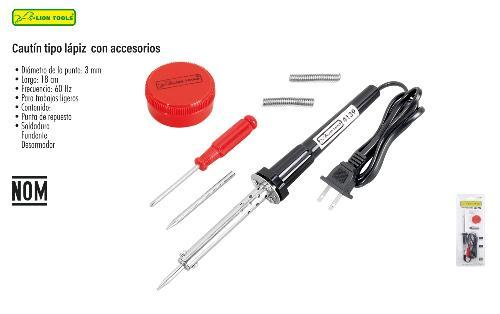 LION 4139 CAUTIN TIPO LAPIZ 30w c/ Accesorios