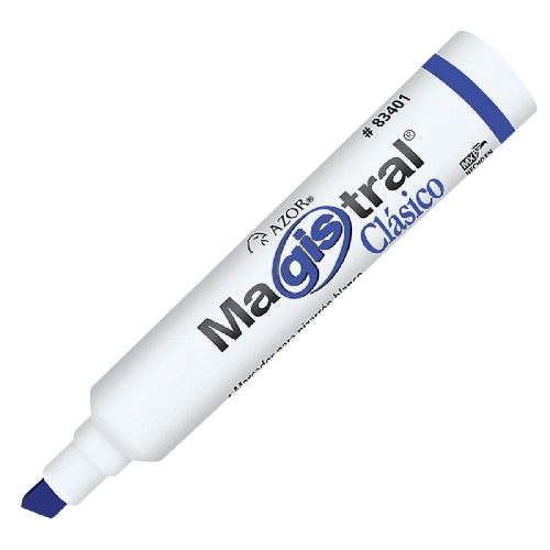M MARCADOR MAGISTRAL AZUL PARA PINTARRON BLANCO