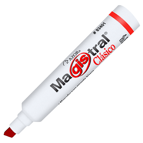 M MARCADOR MAGISTRAL ROJO PARA PINTARRÓN BLANCO