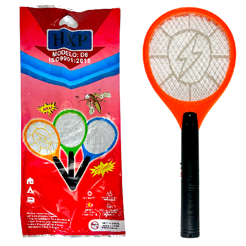 C D6 RAQUETA MATA MOSQUITOS REGARGABLE 50x21cm