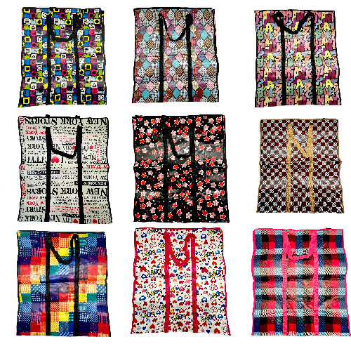 M D3186 BOLSA FAYUQUERA REFORZADA JUMBO 80x70x30cm