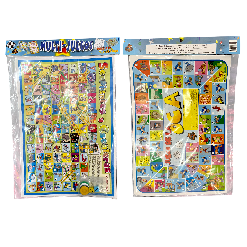 MULTIJUEGO SERPIENTE Y OCA 41.5x29cm