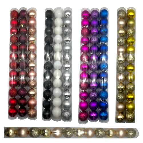 M J4112 ESFERA 5cm EN TUBO 12pzs