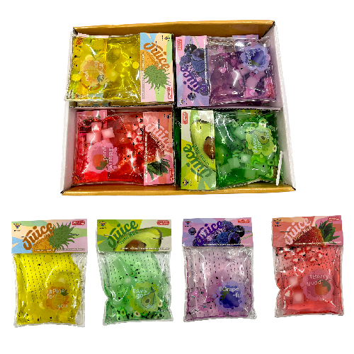 T H-1837 SLIME DE FRUTITAS EN BOLSA 13x9cm