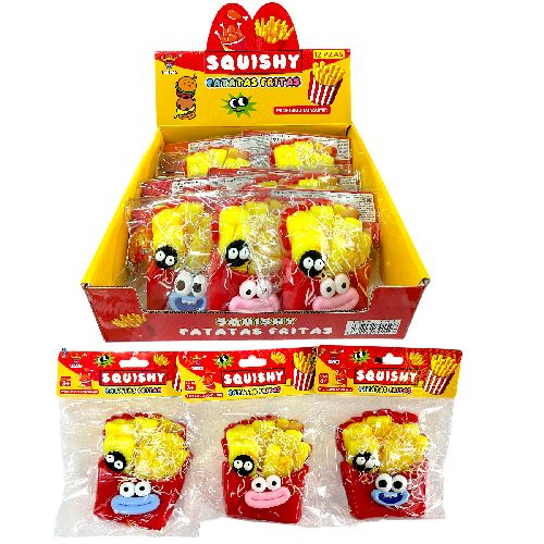T TT-3015 SQUISHY DE PAPAS FRITAS C/ AROMA Medida Empaque 20x15cm