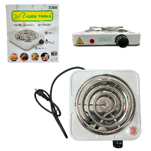 LION 5386 PARRILLA ELECTRICA 1 QUEMADOR TERMOSTATO