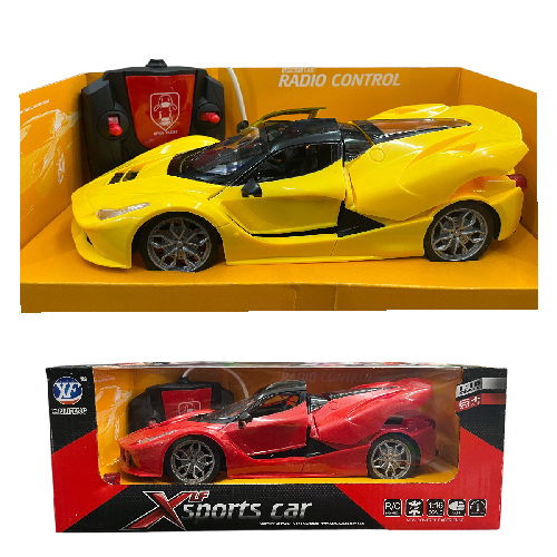 Y 789-509B CARRO CONTROL REMOTO C/ 4 canales y luz Medida Empaque 12x32x18cm