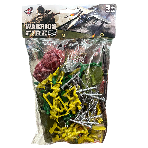 Y JL222-14 BLISTER MILITAR C/58pzs Medida Emapque 28x18cm