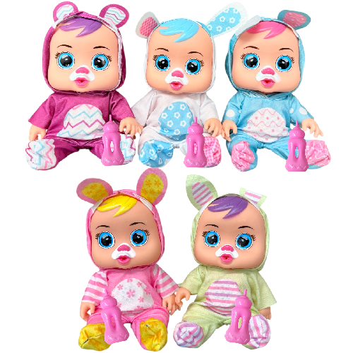 Y BB-25039W BEBE LLORON C/ SONIDO Y LUZ Medida Empaque 24x16x11cm