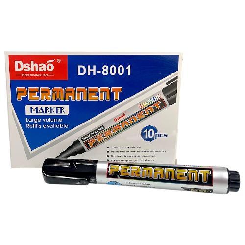 M B2278 MARCADOR PERMANENTE NEGRO Cajita c/ 10pzs