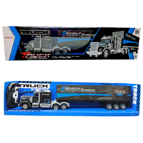 Y 666-653A TRAILER C/ LUZ, CONTROL REMOTO Med. Emp. 17x69x14cm