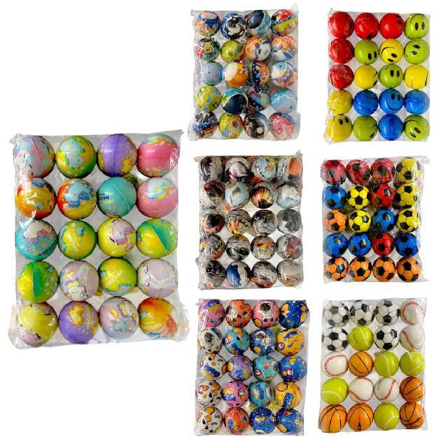 T A-45 PELOTA ANTIESTRES CHICA 4cm PAQ* 20pzs
