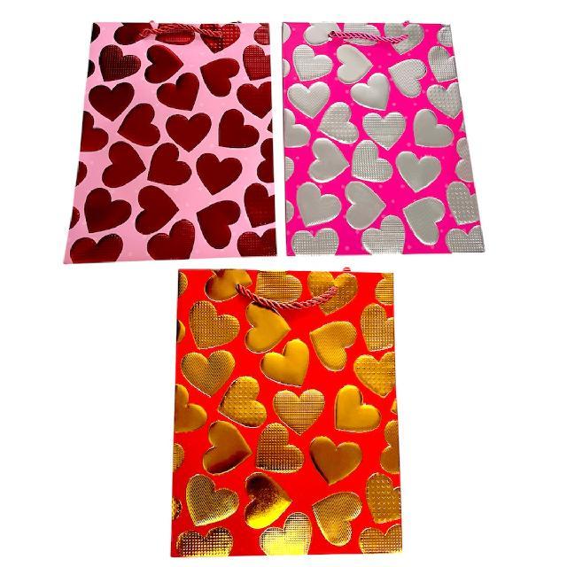 M D2412 BOLSA REGALO GRANDE PAQ* 12pzs 40x31x12cm