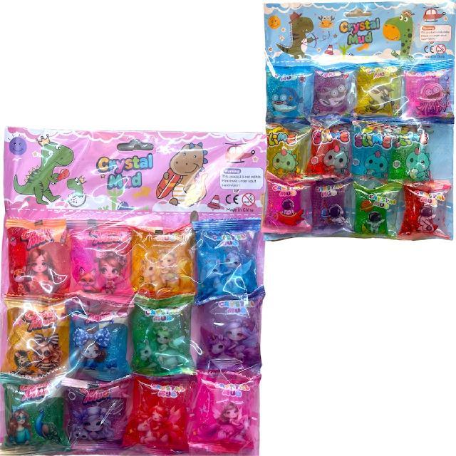 M C2767 PLANILLA DE 12 SLIME 5x4.5cm