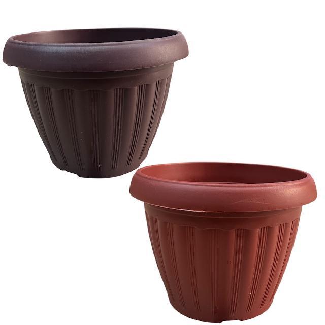 OM 0446-20 MACETA DE PLASTICO CHICA 20x14.5CM