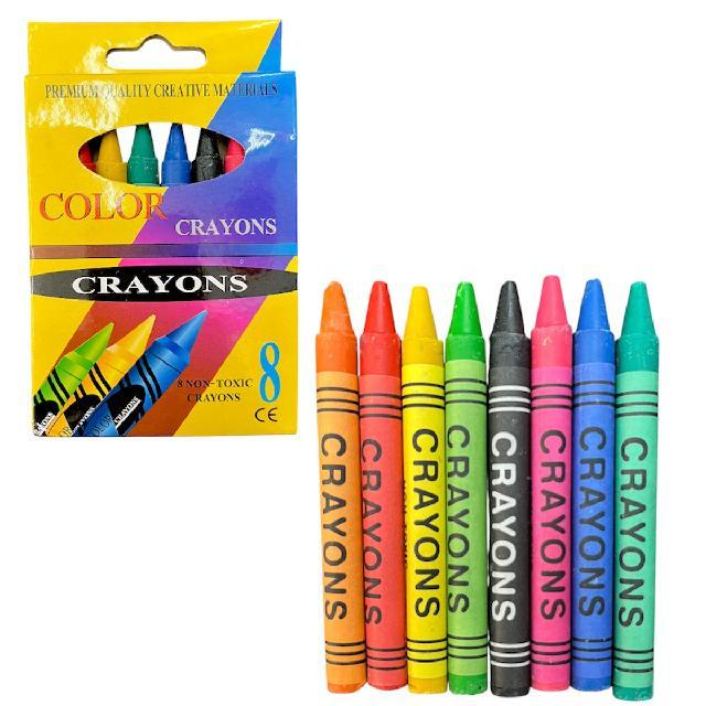 M B4001 CRAYOLA 8 COLORES Med. Emp. 10.5x6.8cm