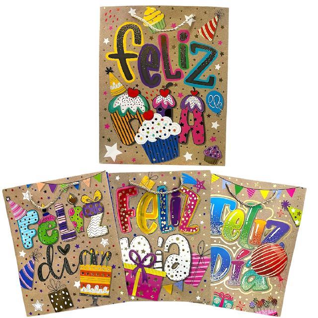 MA 26-11M BOLSA DE REGALO PAQ* 12pzs MEDIANA 33x26x10cm