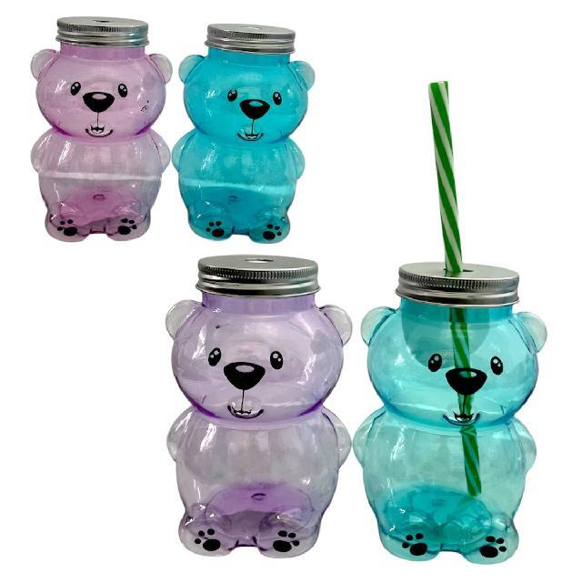 OM AD-0526 VASO OSO C/ POPOTE 380ml 12x8cm