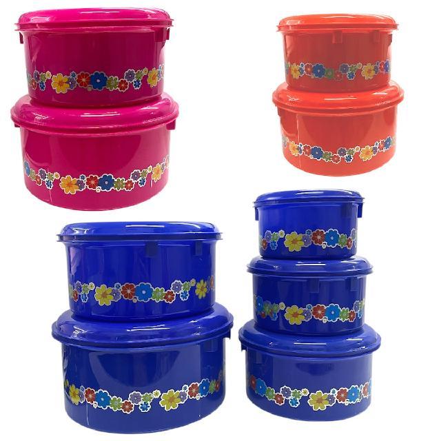 OM AK-3615-5 JUEGO DE TAZONES GRANDE CON TAPA 5pzs