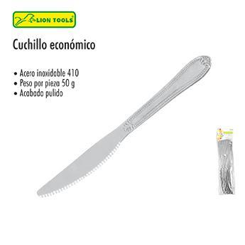 LION 2546 CUCHILLO ECONOMICO PAQ 12pzs