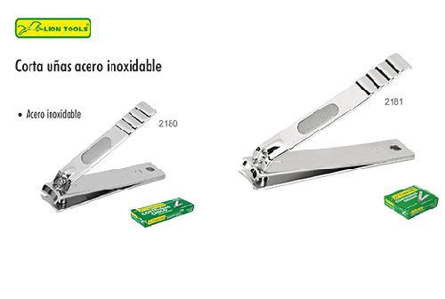 LION 2181 CORTA UÑAS GRANDE PAQ 12pzs
