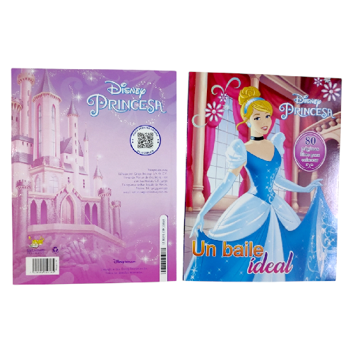A LC8021 LIBRO PARA COLOREAR  CENICIENTA 80 PAG