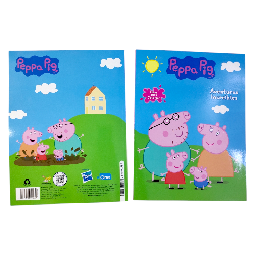 A 6071 LIBRO PARA COLOREAR PEPPA PIG 80 PAG