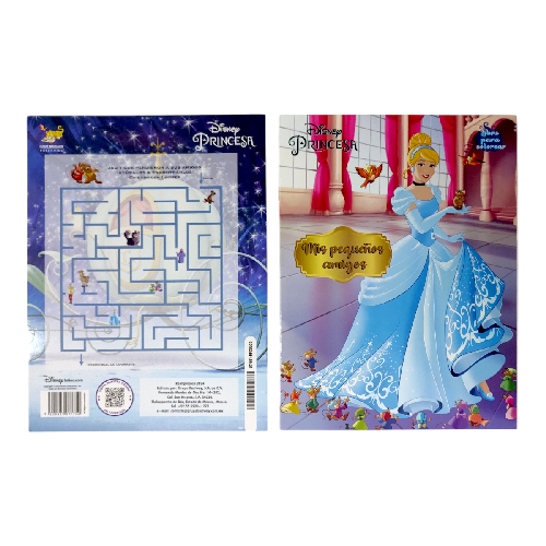 A LC1621 LIBRO PARA COLOREAR CENICIENTA 16 PAG