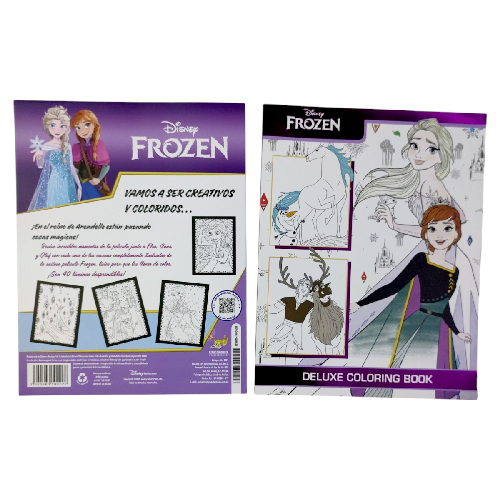A LC-8021 LIBRO PARA COLOREAR FROZEN Deluxe 80PAG