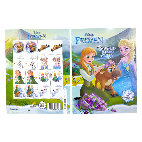 A 1303 LIBRO PARA COLOREAR FROZEN 16PAG