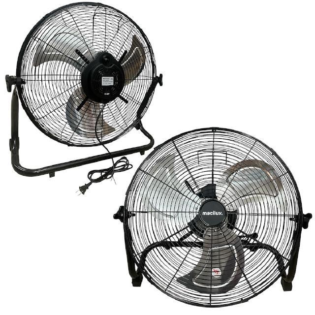 MACILUX ML-2021 VENTILADOR DE PISO METALICO 20"
